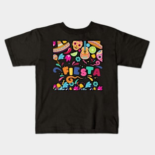 Fiesta-Cinco De Mayo Kids T-Shirt